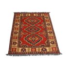 Oriental carpet 83x124 handmade Afghan wool carpet