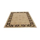 Ziegler rug 148x204 handmade oriental carpet for living room