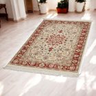 Iranian carpet Isfahan 92x157 handmade persian carpet