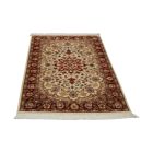 Iranian carpet Isfahan 92x157 handmade persian carpet