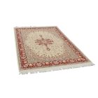 Iranian carpet Isfahan 136x214 handmade persian carpet