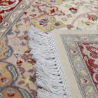 Iranian carpet Isfahan 136x214 handmade persian carpet