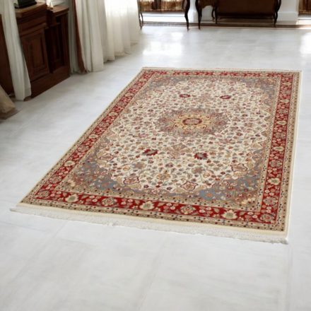 Iranian carpet Medalion 123x219 handmade persian carpet