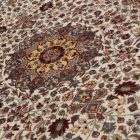 Iranian carpet Medalion 123x219 handmade persian carpet