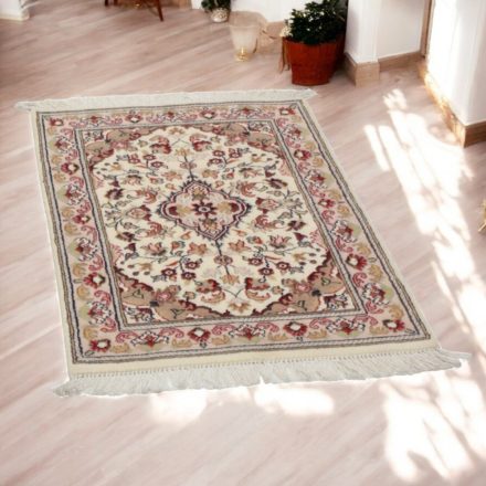 Isfahan iranian rug 63x96 handmade Persian carpet