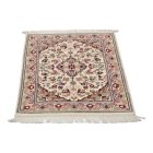 Isfahan iranian rug 63x96 handmade Persian carpet
