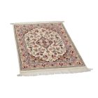 Isfahan iranian rug 63x96 handmade Persian carpet