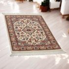 Isfahan persian rug 64x95 handmade iranian carpet