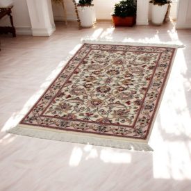 Iranian carpet Isfahan 80x128 handmade persian carpet