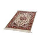 Iranian carpet Kerman 79x131 handmade persian carpet