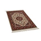 Iranian carpet Kerman 79x131 handmade persian carpet