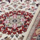 Iranian carpet Kerman 80x128 handmade persian carpet