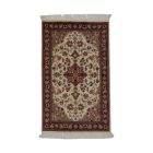 Kerman iranian rug 80x132 handmade persian carpet