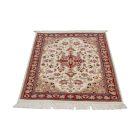 Kerman iranian rug 80x132 handmade persian carpet