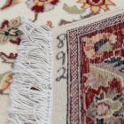 Kerman iranian rug 80x132 handmade persian carpet