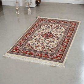 Iranian carpet Kerman 79x129 handmade persian carpet