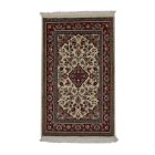 Iranian carpet Kerman 79x129 handmade persian carpet