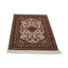 Iranian carpet Kerman 79x129 handmade persian carpet