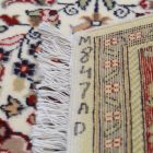 Iranian carpet Kerman 79x129 handmade persian carpet