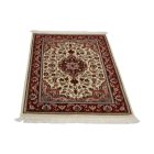 Iranian carpet Kerman 79x126 handmade persian carpet