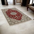 Iranian carpet Nain Kasmar 127x208 handmade persian carpet