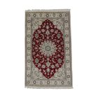Iranian carpet Nain Kasmar 127x208 handmade persian carpet