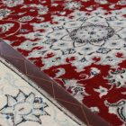 Iranian carpet Nain Kasmar 127x208 handmade persian carpet