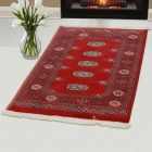 Pakistani rug Bokhara 76x123 handmade oriental wool rug