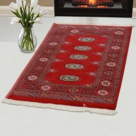 Pakistani rug Bokhara 76x123 handmade oriental wool rug