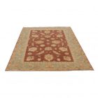 Ziegler rug brown-beige 171x221 handmade oriental carpet for living room