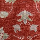 Ziegler carpet beige-red 145x73 handmade oriental carpet for living room