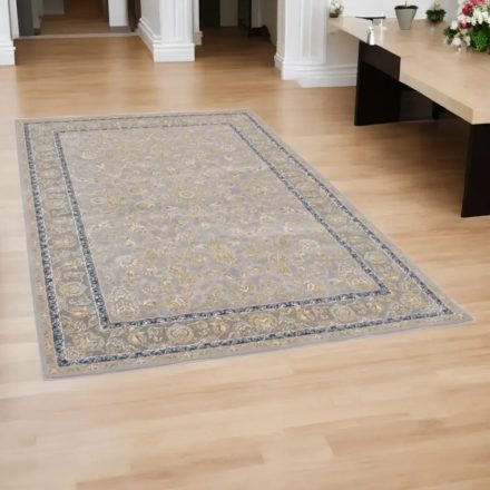 Persian carpet Nain grey 150x225 luxury acrylic rug for the living room
