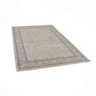 Persian carpet Nain grey 150x225 luxury acrylic rug for the living room