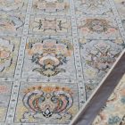 Persian carpet Bakhtiari grey 150x225 premium acrylic rug from Iran