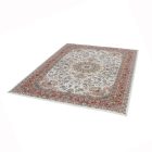 Persian carpet Nain beige 150x225 luxury acrylic rug