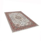 Persian carpet Nain beige 150x225 luxury acrylic rug