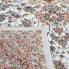 Persian carpet Nain beige 150x225 luxury acrylic rug