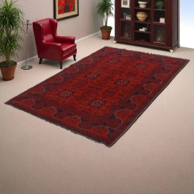 Afghan carpet Caucasian 125x188 handmade oriental carpet