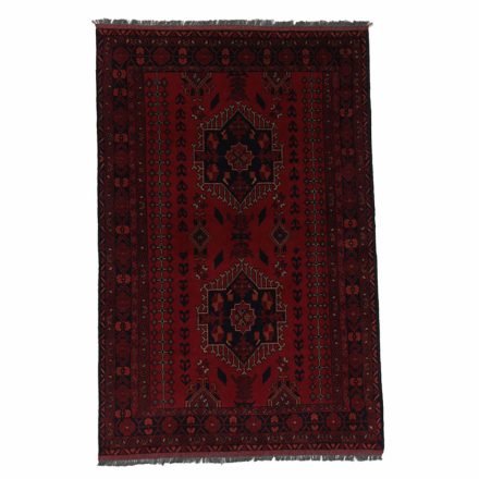 Oriental carpet 59x92 handmade Afghan wool carpet
