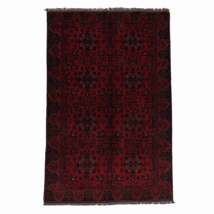 Oriental carpet 59x92 handmade Afghan wool carpet