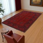 Afghan rug Caucasian 126x196 handmade oriental carpet