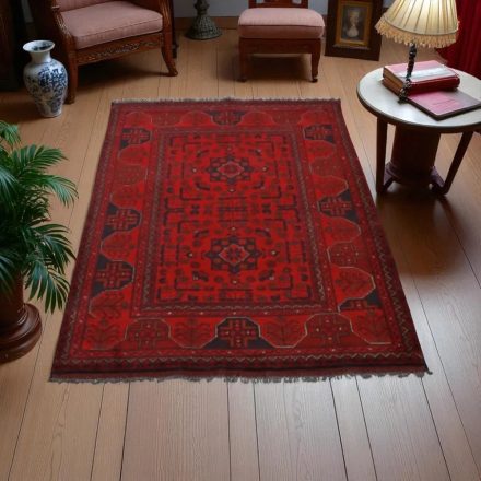 Afghan carpet Bokhara 106x146 handmade oriental wool carpet