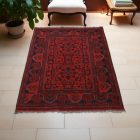 Afghan rug Caucasian 102x145 handmade oriental wool carpet