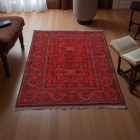 Afghan carpet 100x145 handmade oriental wool carpet