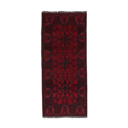 ARunner carpet burgundy Bukharai 187x82 handmade Afghan carpet