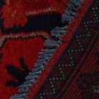 Afghan carpet Caucasian 52x143 handmade oriental wool carpet