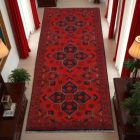 Oriental carpet 52x140 handmade Afghan wool carpet