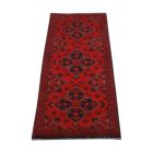 Oriental carpet Caucasian 52x140 handmade Afghan wool carpet