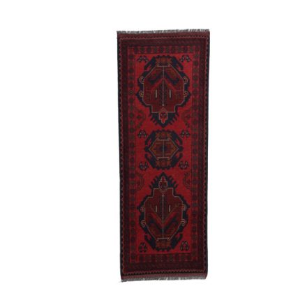 Afghan carpet 55x149 handmade oriental wool carpet