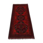 Afghan carpet Caucasian 55x149 handmade oriental wool carpet